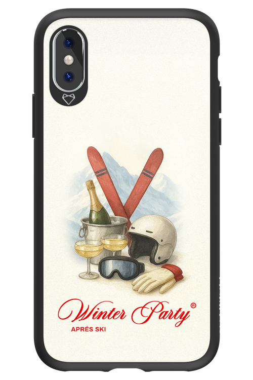 Winter Ski Party - Apple iPhone XS