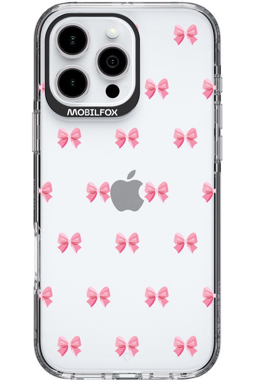 Pinky Bow - Apple iPhone 16 Pro Max