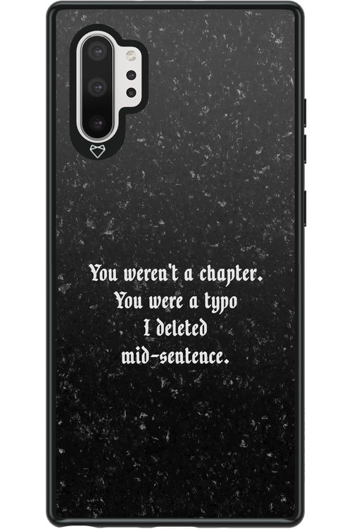 A Typo - Samsung Galaxy Note 10+