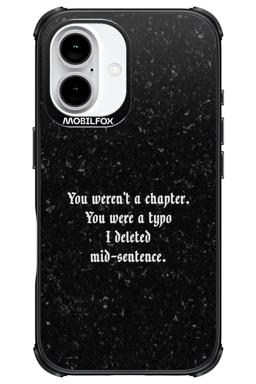 A Typo - Apple iPhone 16