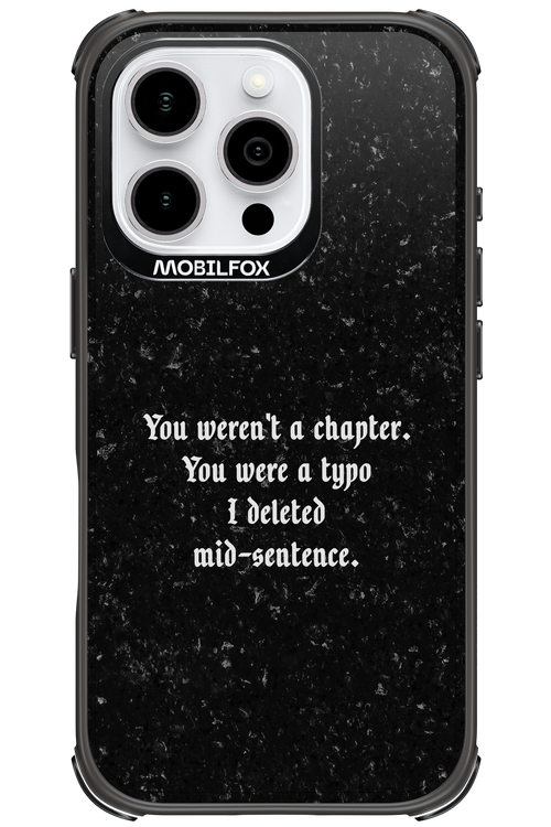 A Typo - Apple iPhone 16 Pro