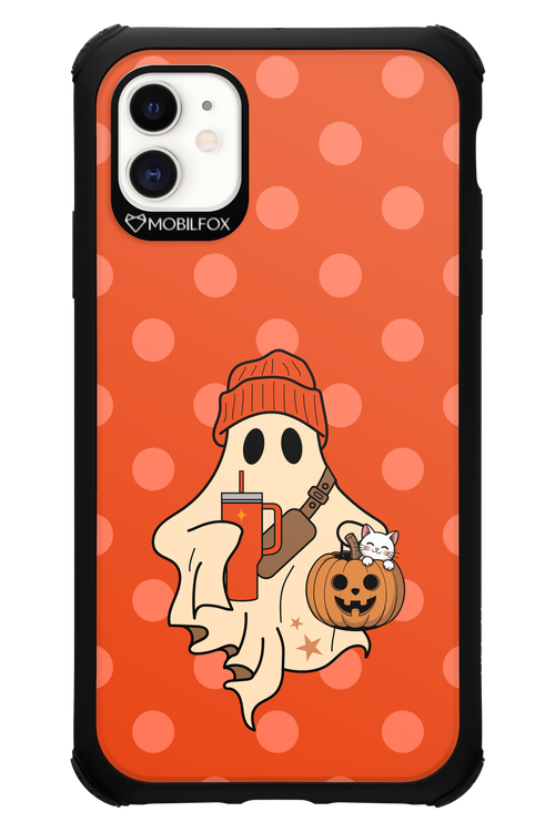 Ghost Girl (Orange) - Apple iPhone 11