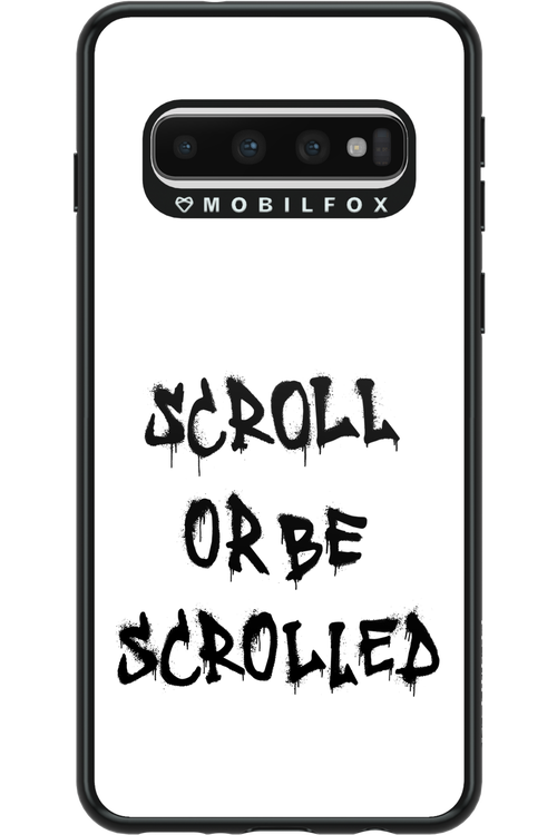 Scroll - Samsung Galaxy S10