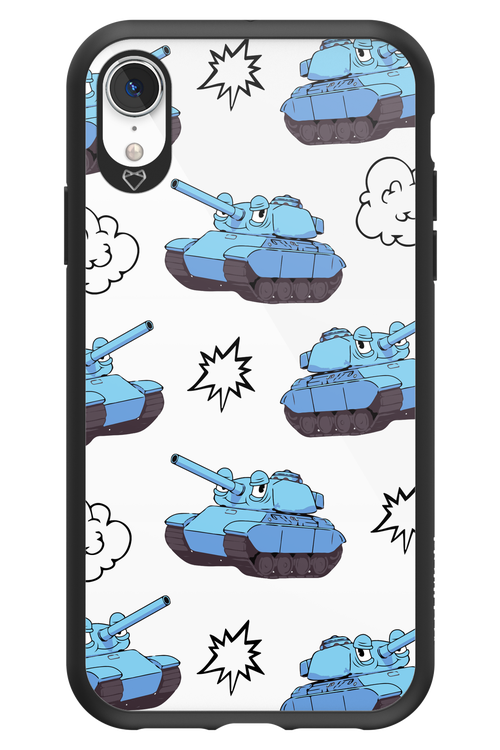 Tank Guy Transparent - Apple iPhone XR