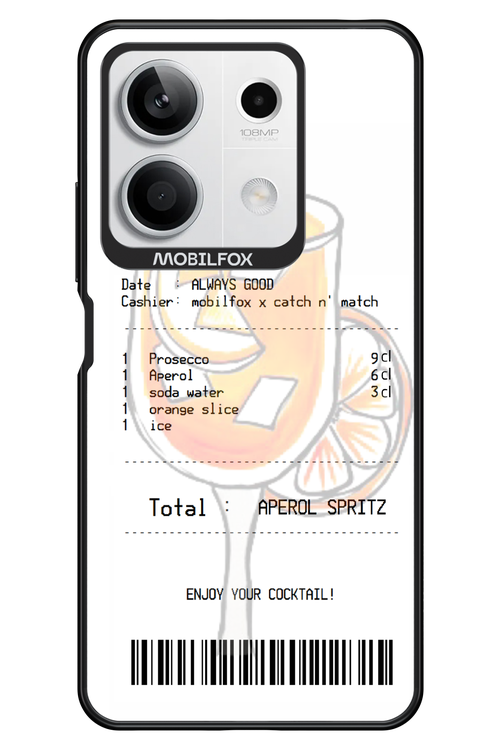 aperol spritz cocktail - Xiaomi Redmi Note 13 5G