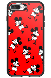 Iconic Mouse (red pattern) - Apple iPhone 7 Plus