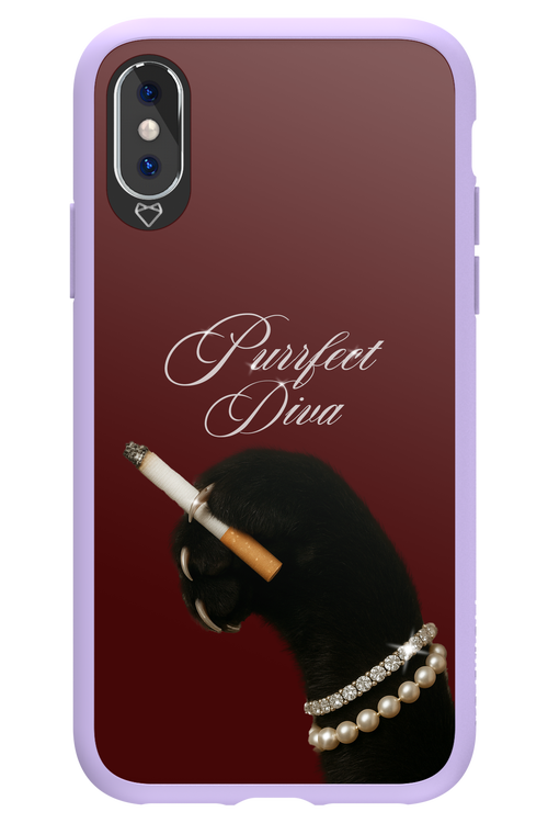 Purrfect Diva - Apple iPhone XS