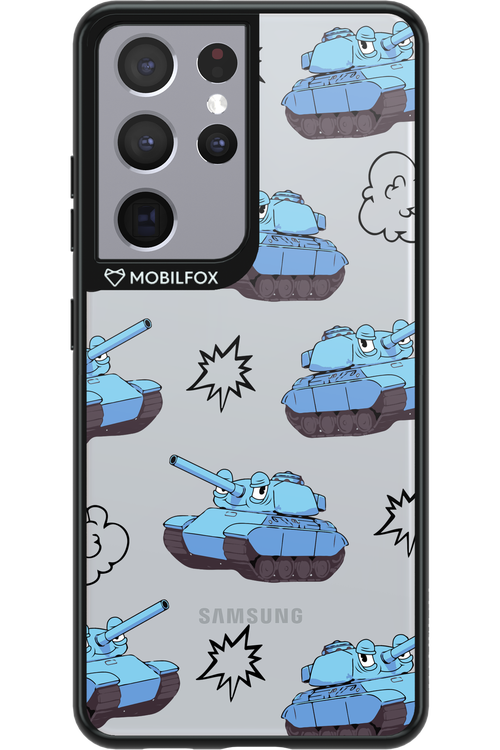 Tank Guy Transparent - Samsung Galaxy S21 Ultra