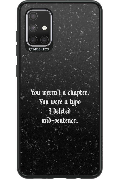 A Typo - Samsung Galaxy A71