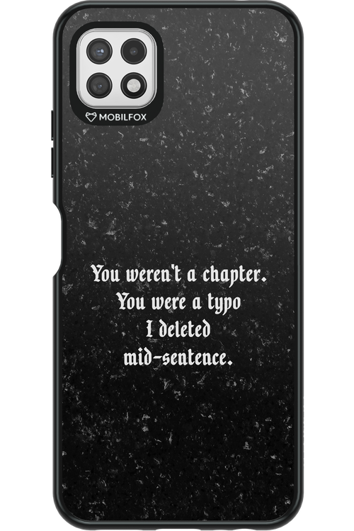 A Typo - Samsung Galaxy A22 5G