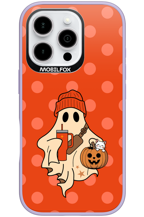 Ghost Girl (Orange) - Apple iPhone 16 Pro