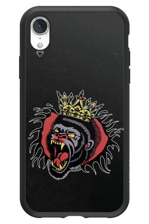 Monkey Rage Black - Apple iPhone XR