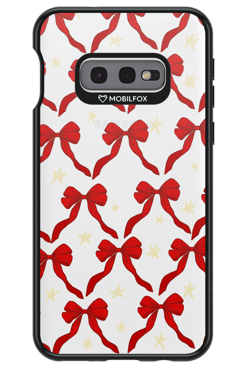 Bow & Stars (Transparent) - Samsung Galaxy S10e