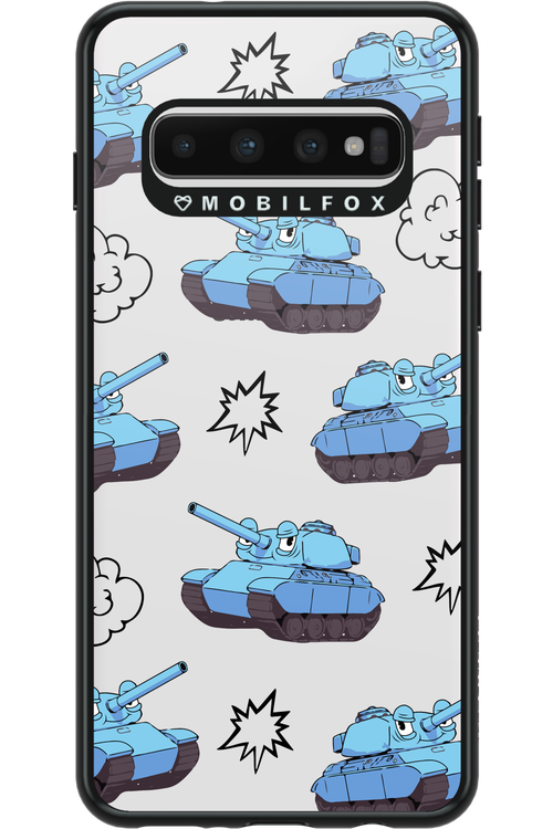 Tank Guy Transparent - Samsung Galaxy S10