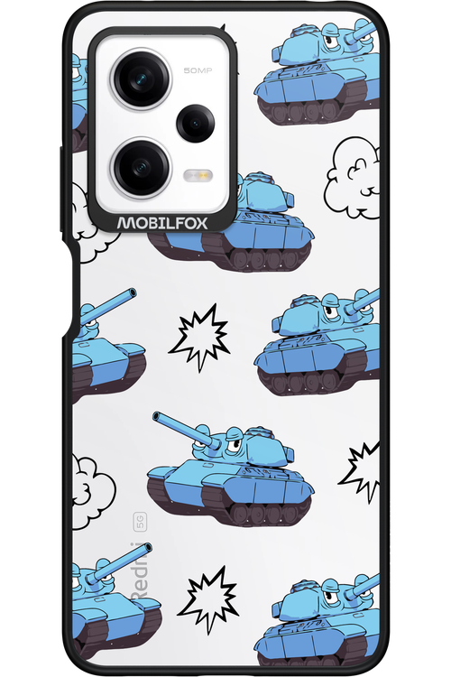 Tank Guy Transparent - Xiaomi Redmi Note 12 Pro 5G