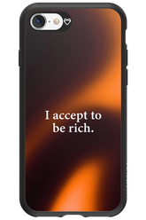 I accept to be rich - Apple iPhone SE 2020