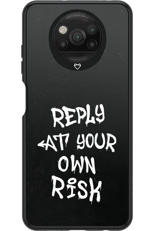 Risk Black - Xiaomi Poco X3 Pro