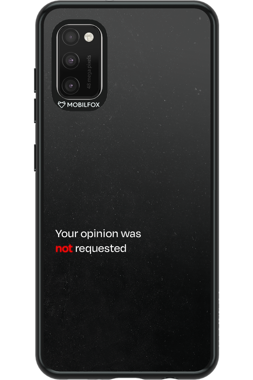 Not Requested - Samsung Galaxy A41