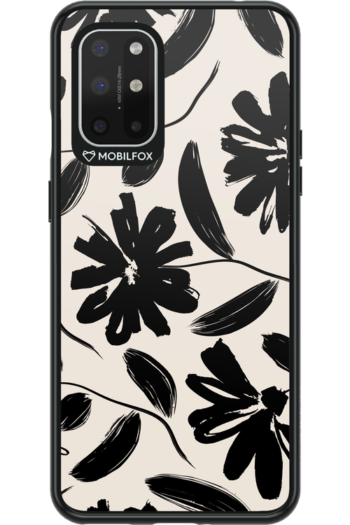 Monochrome Flowerss - OnePlus 8T