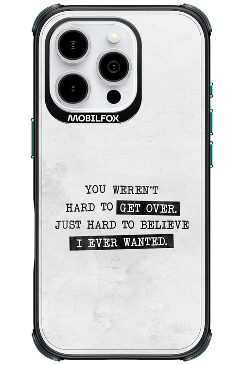 Hard to Believe - Apple iPhone 16 Pro