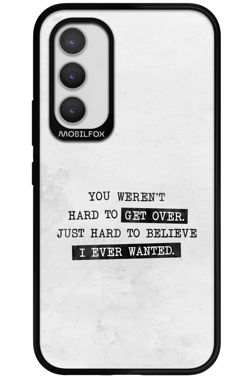 Hard to Believe - Samsung Galaxy A34