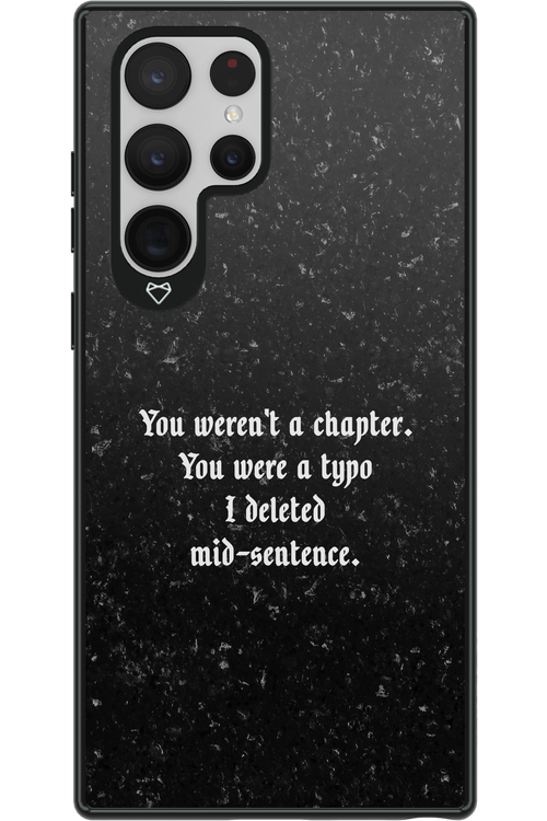 A Typo - Samsung Galaxy S22 Ultra