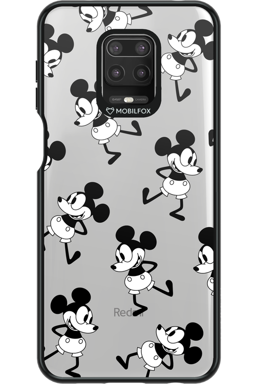 Iconic Mouse (pattern) - Xiaomi Redmi Note 9 Pro