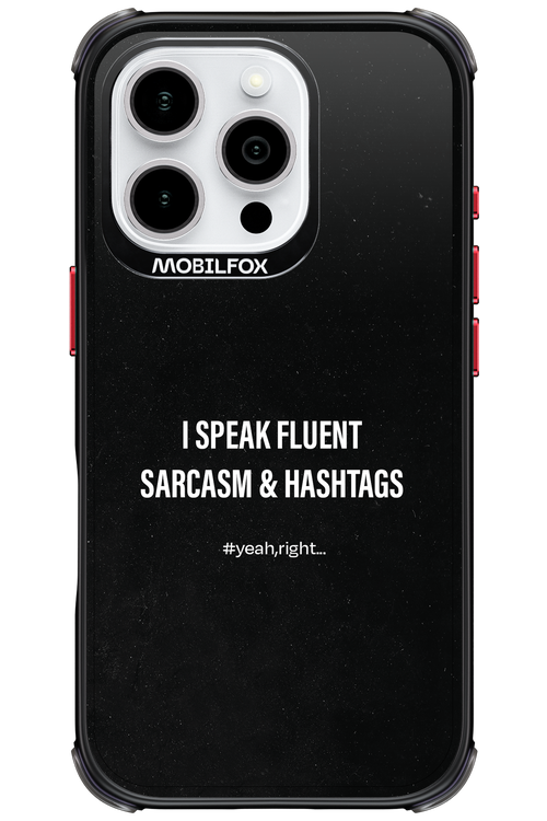 Sarcasm - Apple iPhone 16 Pro