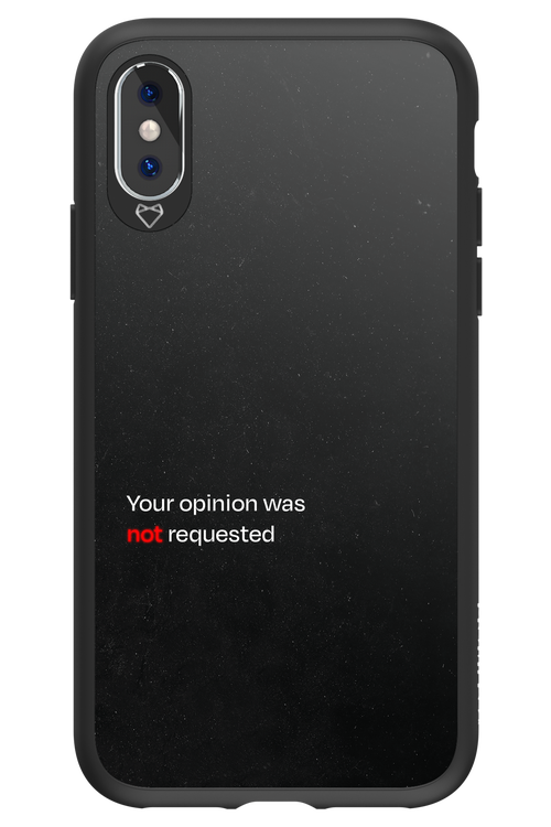 Not Requested - Apple iPhone X