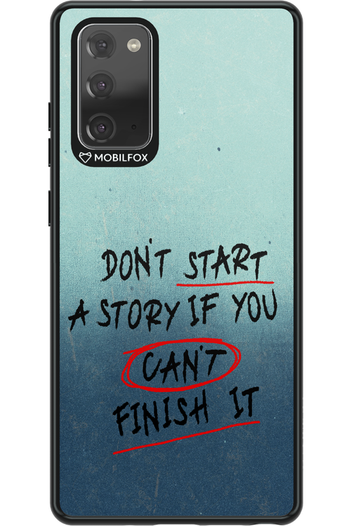 Don't Start - Samsung Galaxy Note 20