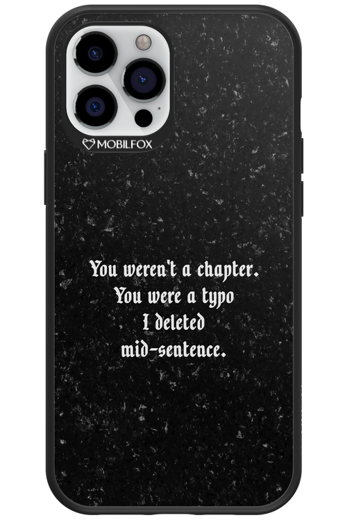 A Typo - Apple iPhone 12 Pro Max