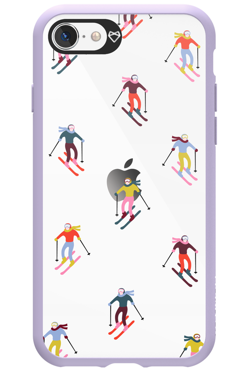 Snow Motion (Transparent) - Apple iPhone SE 2022