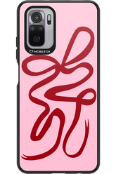 Burgundy Bow - Xiaomi Redmi Note 10