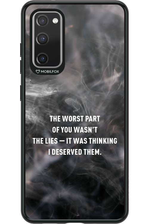 Lies - Samsung Galaxy S20 FE