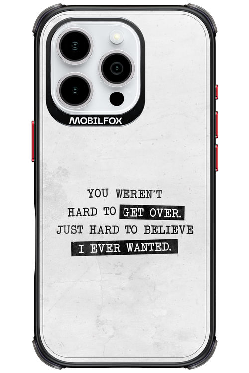 Hard to Believe - Apple iPhone 16 Pro