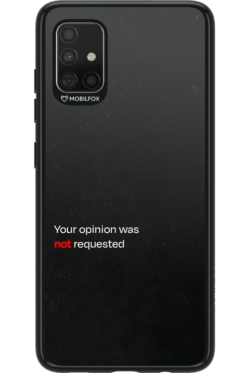 Not Requested - Samsung Galaxy A51
