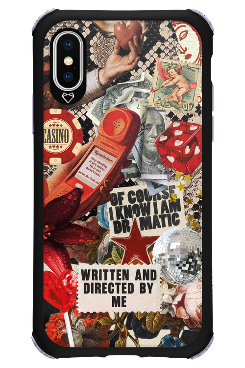 RED VINTAGE - Apple iPhone XS