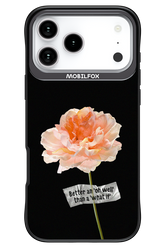 Flower Black - Apple iPhone 17 Pro Max
