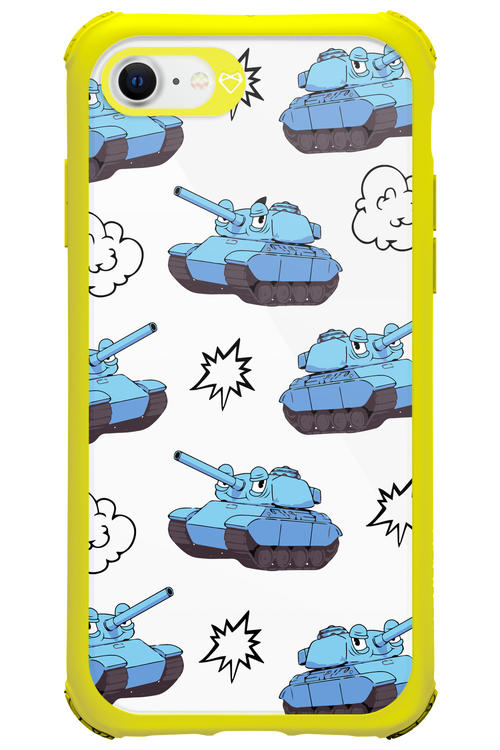 Tank Guy Transparent - Apple iPhone 8
