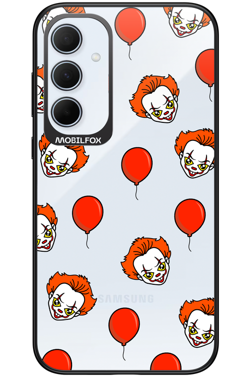 Mystery Clown (Transparent) - Samsung Galaxy A35
