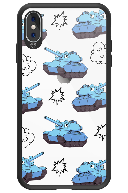 Tank Guy Transparent - Apple iPhone XS Max