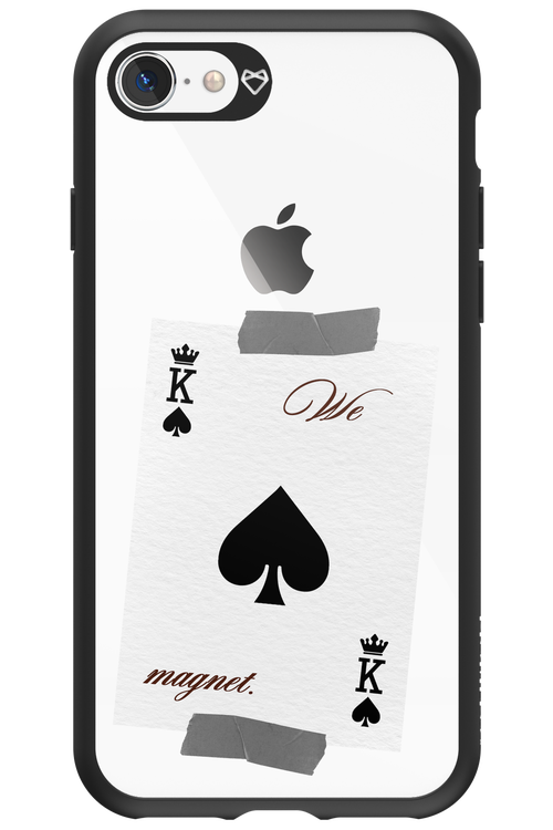 Magnet Transparent - Apple iPhone 8