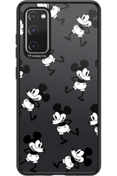 Iconic Mouse (antracite pattern) - Samsung Galaxy S20 FE