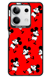 Iconic Mouse (red pattern) - Xiaomi Redmi Note 13 5G