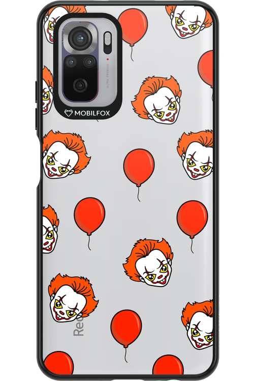 Mystery Clown (Transparent) - Xiaomi Redmi Note 10