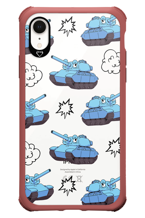 Tank Guy Transparent - Apple iPhone XR