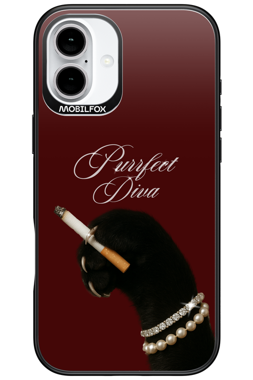 Purrfect Diva - Apple iPhone 16 Plus