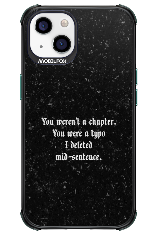 A Typo - Apple iPhone 13