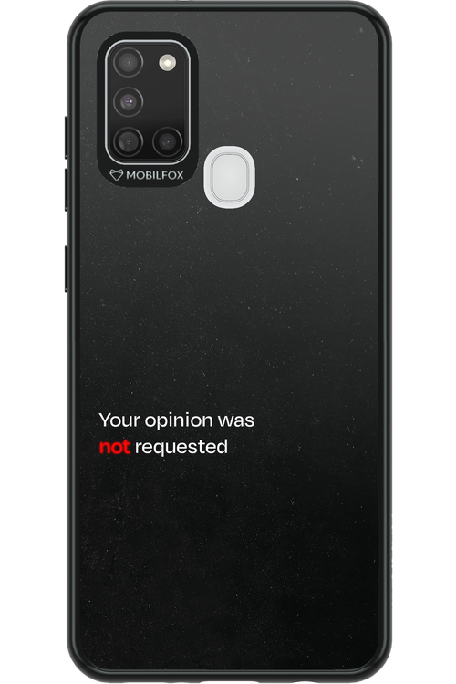 Not Requested - Samsung Galaxy A21 S