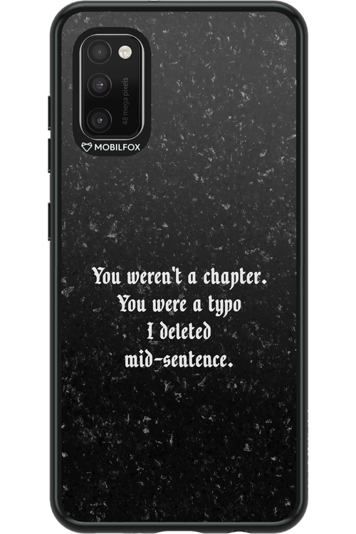 A Typo - Samsung Galaxy A41